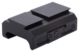Viridian RFX45 low mounting adapter, black anodized, 6061-T6 aluminum