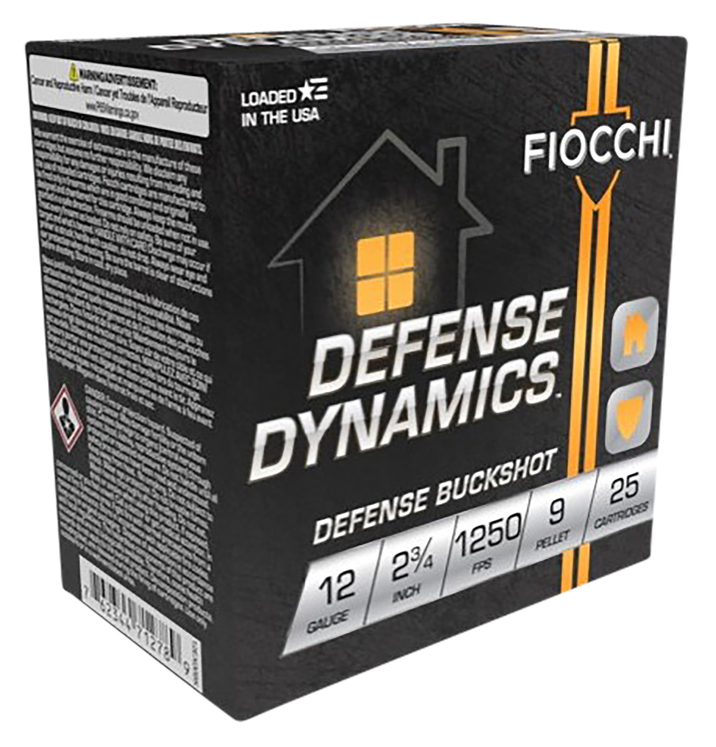 Fiocchi Defense Dynamics 12GA 2.75