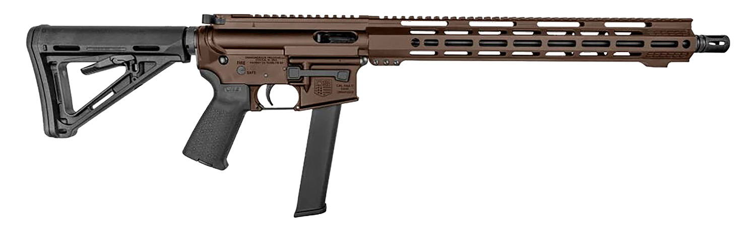 Diamondback DB15 9mm 16″ 32+1 Midnight Bronze M-LOK