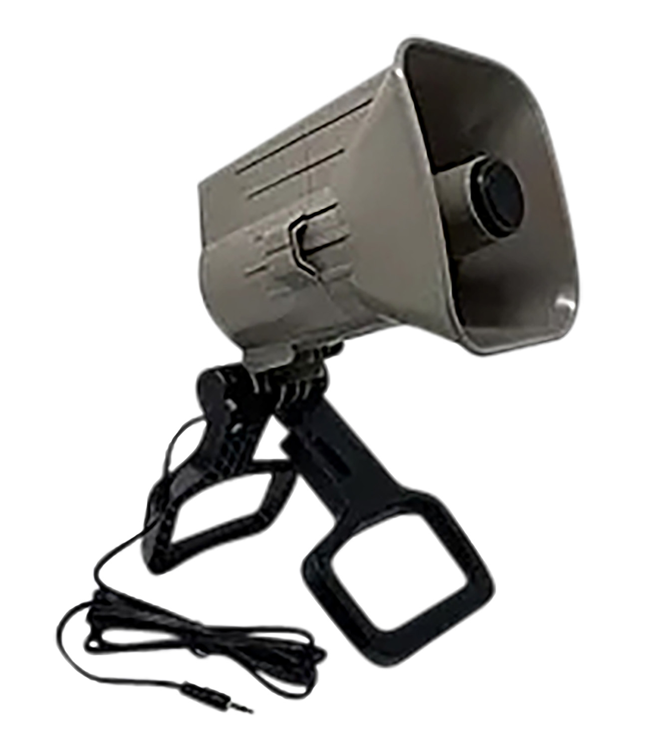 Foxpro SPXHD external horn speaker with tweeter, legs, mounting bracket and 8ft cable