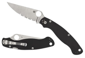 Spyderco Military 2 folding knife with 4-inch CPM S30V blade and black G-10 handle