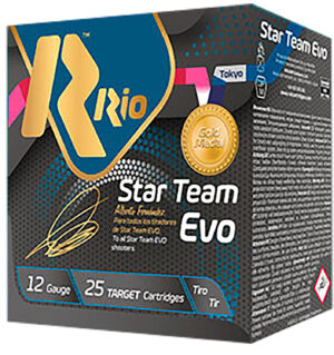 Rio Ammunition Star Team EVO 12 Gauge 2.75 inch 1 oz #8 shot 25rd box