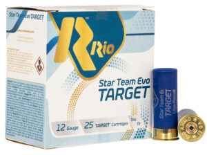 Rio Ammunition STT32LR8 Team Target 12ga 2.75" 1-1/8oz #8 shotshells box