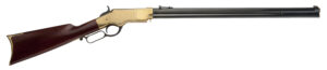 Cimarron 1860 Henry Civilian .45 Long Colt 24 inch octagon barrel brass frame blued walnut stock