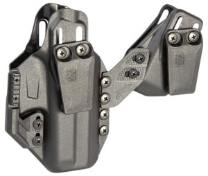Blackhawk Stache Premium IWB holster kit in black with magazine carrier and concealment claw