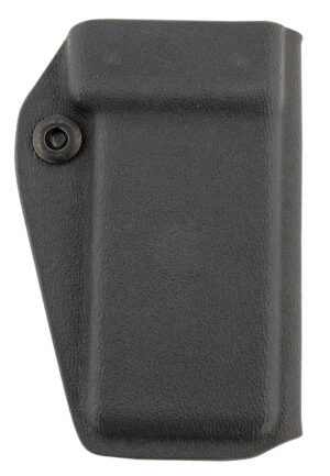C&G Holsters universal single-stack black Kydex mag holder with belt clip, compatible with 1911