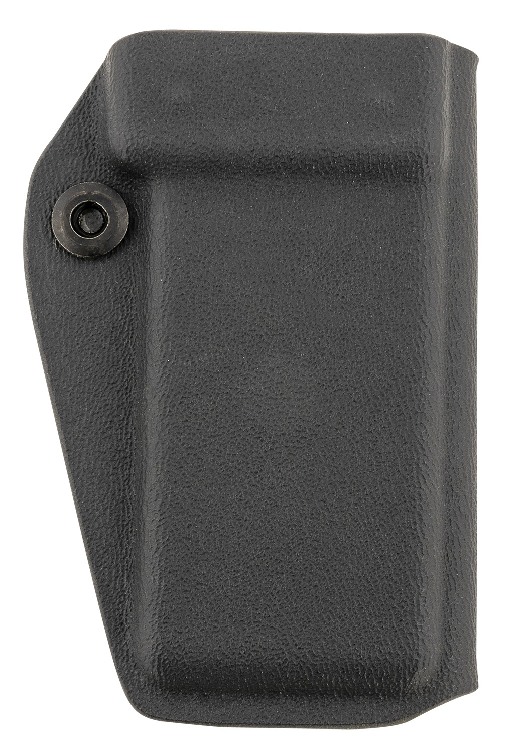 C&G Holsters universal single-stack black Kydex mag holder with belt clip, compatible with 1911