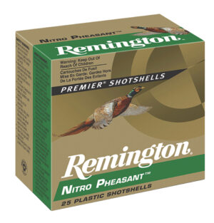 Remington Nitro Pheasant 12 gauge 2.75 in 1 3/8 oz 4 shot 25 count box