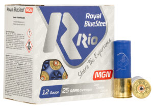 Rio Ammunition Royal BlueSteel Magnum 12ga 3-inch 1 3/8 oz 2 shot 25 per box