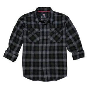 Hornady Gear 32216 Flannel Shirt 3XL Olive Black Gray Cotton Polyester relaxed fit button up