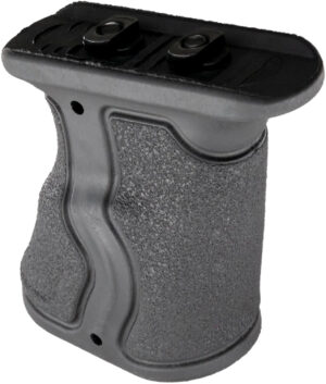 FAB Defense Gradus angled forward grip, black polymer with rubber overmold, M-LOK mount