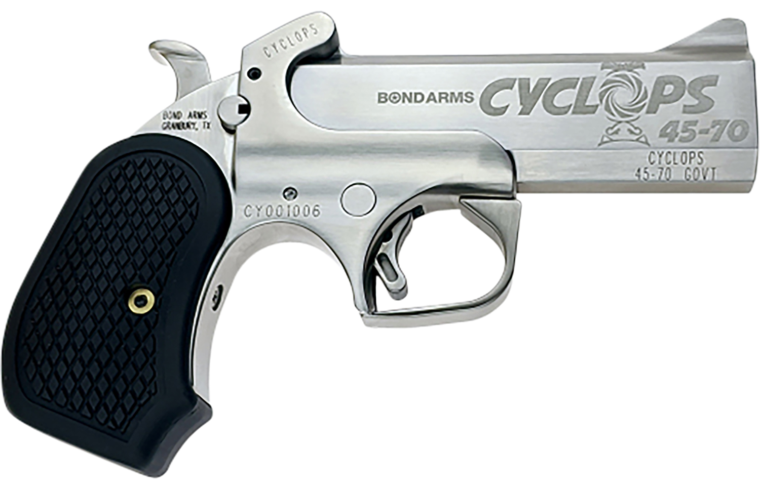 Bond Arms Cyclops .45-70 4.25″ w/ Holster