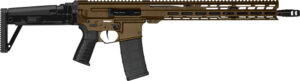 CMMG DISSENT MK4 5.56 NATO rifle with 16.10-inch steel threaded barrel side view