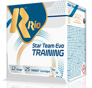 Rio Ammunition Star Team EVO 12 Gauge 2.75 inch 1 1/8 oz 8 shot 25-count box