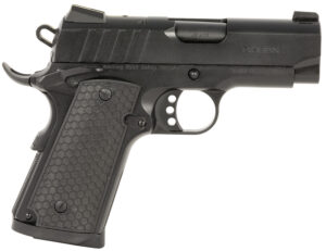 EAA Girsan MC1911 SC sub-compact .45 ACP pistol, 3.40-inch blued barrel, black Cerakote slide, polymer grip