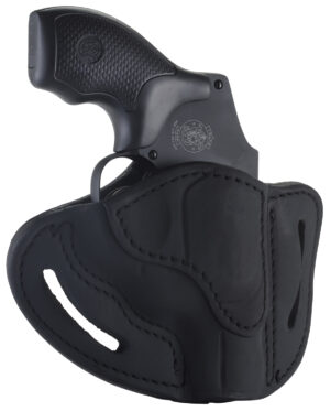 1791 Gunleather RVHX-1 Stealth Black OWB J-Frame Thumb-break Holster Right Hand