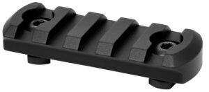 Warne M-LOK 5-slot rail black anodized 6061-T6 aluminum
