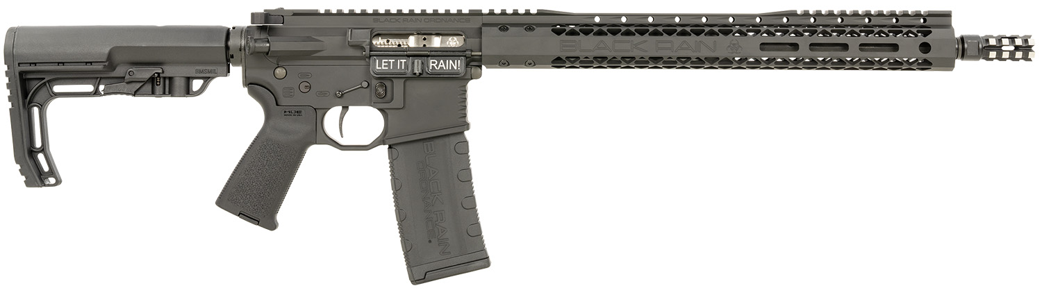 Black Rain Ordnance Recon Scout 5.56 NATO 16-inch AR rifle side view