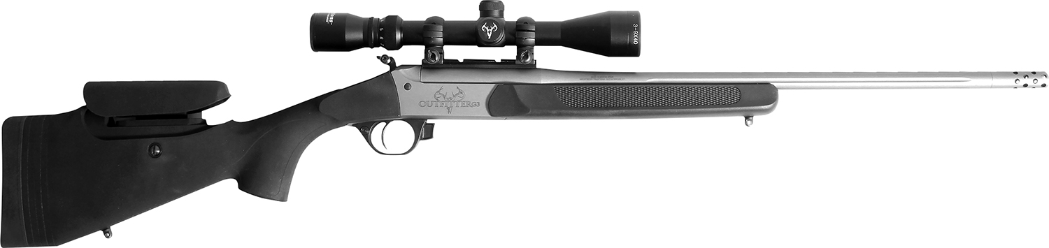 Traditions Outfitter G3 Pro .450 Bushmaster 22-inch rifle with mounted 3-9x40 scope