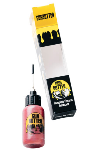 GUN BUTTER NEEDLEOILER1 1 oz needle oiler bottle with needle tip