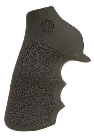 Hogue Tamer black rubber grip for Ruger GP100 and Super Redhawk revolvers
