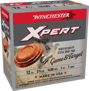 Winchester Xpert Game & Target 12 Gauge 2.75" 1 oz #7 steel shot 25rd box