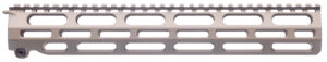 VKTR VK-1 12.6 in M-LOK handguard in Flat Dark Earth, side view