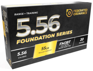 Nemo Arms 556M193NA55FO   5.56mm 55gr Full Metal Jacket Boat Tail 20 Per Box/50 Case