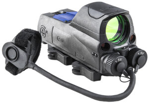 Meprolight MOR PRO reflex sight 4.3 MOA green dot with visible and IR laser, black finish