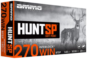 Ammo Inc .270 Winchester 140 gr InterLock Soft Point 20 rd box
