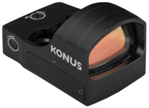 Konus 7205 Fission 3.0 1x 4 MOA red dot sight in matte black