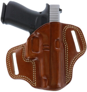 Galco CM364 Combat Master tan belt holster fits Colt King Cobra right hand