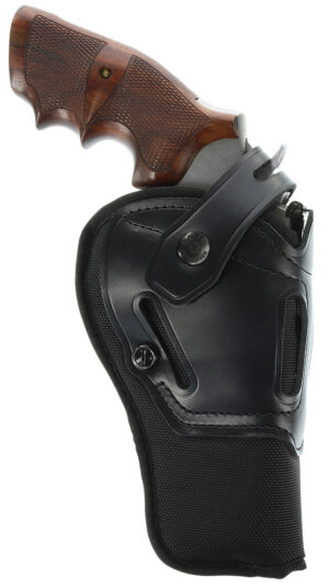 Galco Switchback SR126B OWB holster in black for Ruger Super Wrangler, ambidextrous, layered synthetic construction