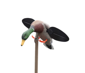 Mojo Lite Mallard spinning-wing duck decoy, multi-color, magnetically connected aluminum wings