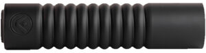 AB Suppressor Raptor black titanium suppressor, 1.625 inch diameter, 5/8x24 threads