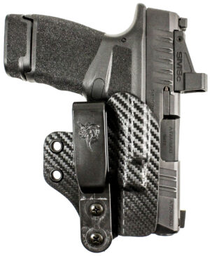 DeSantis Lifeguard IWB holster carbon fiber black for Springfield Hellcat
