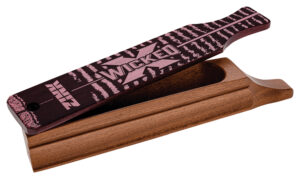 Avian X Zink Wicked X turkey box call in mahogany with Purple Heart paddle