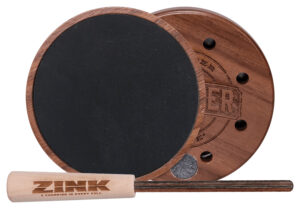 Avian X Zink Thunder Ridge rocker slate turkey call with walnut pot and striker