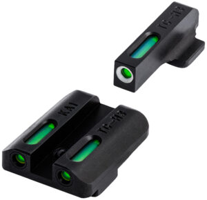 Truglo TFX Tritium & Fiber-Optic Day/Night Sights for Kahr Arms, 3-dot, green tritium and fiber-optic