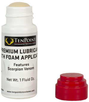 TenPoint Premium Lubricant 1 fl oz squeeze bottle with foam applicator