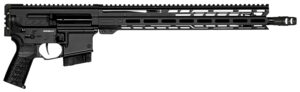 CMMG DISSENT MK4 carbine with 16.10 inch barrel, black, side-folding stock