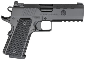 Springfield Armory 1911 Emissary 9mm black Cerakote pistol with VZ G10 grips