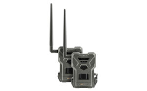 Spypoint FLEX-M cellular trail camera twin pack, 28MP, dual SIM, 90-foot detection