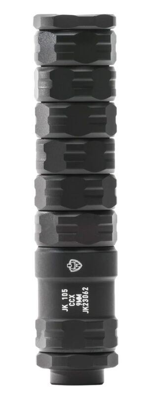 JK Armament JK105 CCX 9mm black direct-thread suppressor 1/2x28