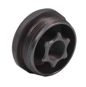 JK Armament 155HD direct thread mount 1/2x28 Armor Black C-192 Cerakote