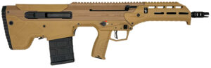 DESERT TECH WLVRN 5.56 16in FDE bullpup rifle side view