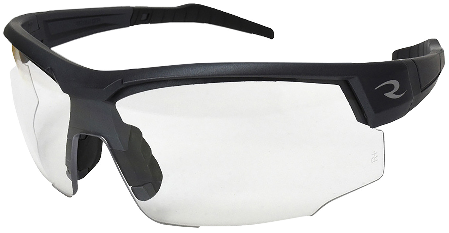 Radians Call Sign Bravo shooting glasses clear lens black frame