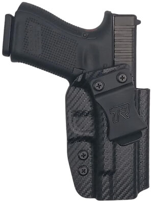 Rounded Gear black Kydex IWB holster for Glock 19, right hand, belt clip