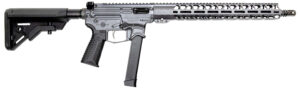 Battle Arms Development Xiphos 16-inch rifle with Combat Gray Picatinny rail and black synthetic stock
