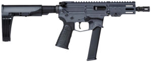 Battle Arms Xiphos 9mm pistol with 5.25 inch barrel and billet 7075-T6 receiver in combat grey